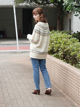 「Crisp（クリスプ）のアイテム（パンツ）」を使った、Crispさん（レディース・158cm）の秋コーディネート