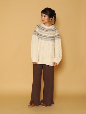 Crispさん（レディース・157cm）の秋コーディネート