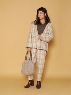「Crisp」｜Crispさん（レディース・157cm）の秋コーディネート