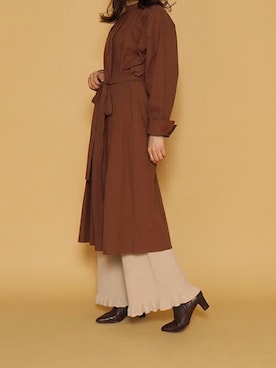 「Crisp（クリスプ）のアイテム」を使った、Crispさん（レディース・158cm）の秋コーディネート