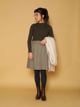 Crispさん（レディース・157cm）の秋コーディネート