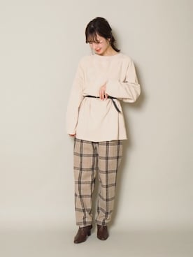 Crispさん（レディース・154cm）の秋コーディネート