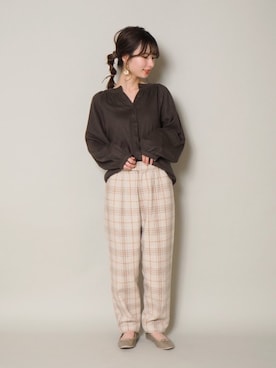 Crispさん（レディース・154cm）の秋コーディネート