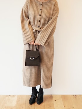 「Crisp」｜Crispさん（レディース・154cm）の冬コーディネート