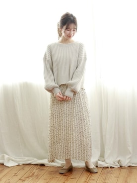 Crispさん(レディース・154cm)の冬コーディネート