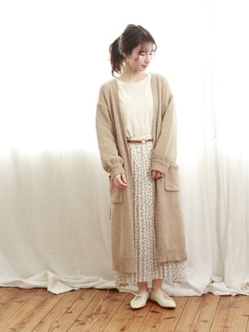 「Crisp」｜Crispさん（レディース・154cm）の冬コーディネート