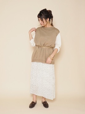 Crispさん（レディース・157cm）の冬コーディネート