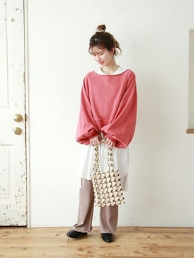 Crispさん(レディース・154cm)の冬コーディネート