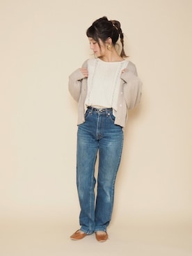 「Crisp」｜「アイテム（パンプス）」を使った、Crispさん（レディース・157cm）の冬コーディネート