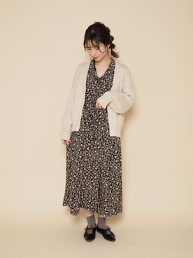 「クリスプ」｜「アイテム（その他シューズ）」を使った、Crispさん（レディース・154cm）の冬コーディネート