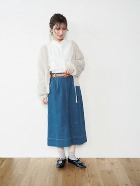 「クリスプ」｜「アイテム（その他シューズ）」を使った、Crispさん（レディース・154cm）の冬コーディネート