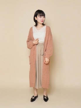 「Crisp」｜「アイテム（パンプス）」を使った、Crispさん（レディース・158cm）の春コーディネート