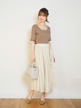 Crispさん（レディース・158cm）の春コーディネート