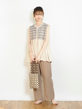 Crispさん（レディース・158cm）の春コーディネート