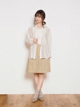 Crispさん（レディース・158cm）の春コーディネート