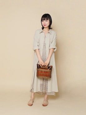 Crispさん（レディース・158cm）の春コーディネート