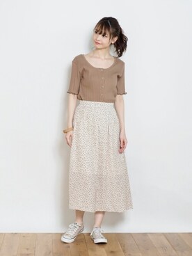 Crispさん（レディース・158cm）の春コーディネート