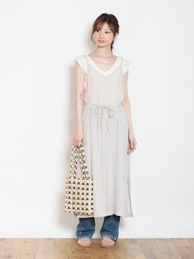 Crispさん（レディース・158cm）の夏コーディネート