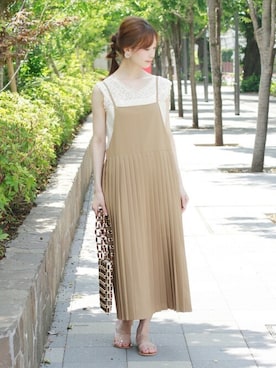 Crispさん（レディース・158cm）の夏コーディネート