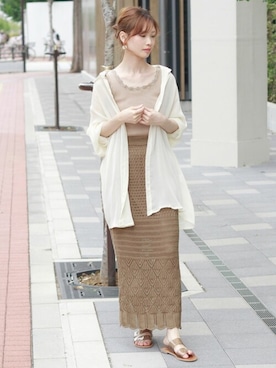 Crispさん(レディース・158cm)の夏コーディネート