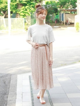 「Crisp」｜Crispさん（レディース・158cm）の夏コーディネート