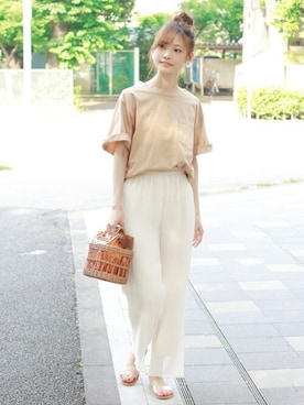 Crispさん（レディース・158cm）の夏コーディネート