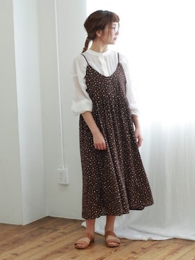 Crispさん（レディース・158cm）の夏コーディネート