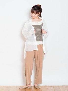 Crispさん(レディース・158cm)の夏コーディネート