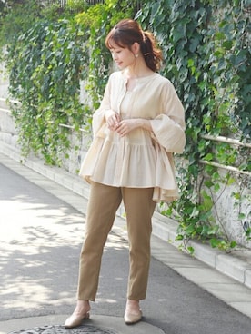 「Crisp」｜Crispさん（レディース・158cm）の秋コーディネート