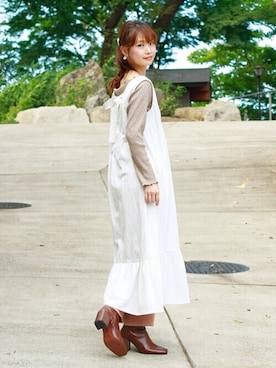 Crispさん（レディース・161cm）の秋コーディネート