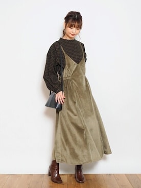 Crispさん（レディース・161cm）の秋コーディネート