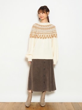 「Crisp」｜Crispさん（レディース・161cm）の冬コーディネート