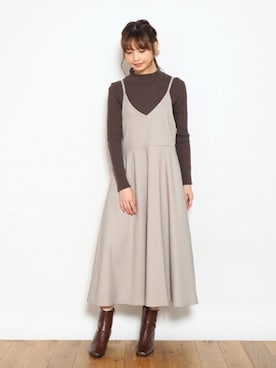 Crispさん（レディース・161cm）の冬コーディネート