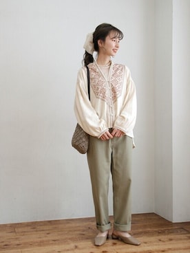 Crispさん(レディース・154cm)の冬コーディネート