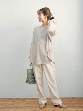 「Crisp」｜Crispさん（レディース・154cm）の冬コーディネート