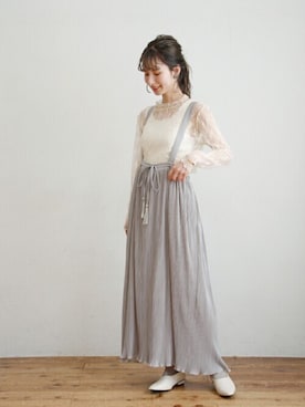 「クリスプ」｜「アイテム（その他シューズ）」を使った、Crispさん（レディース・154cm）の冬コーディネート