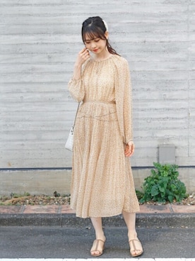 「Crisp」｜Crispさん（レディース・161cm）の春コーディネート