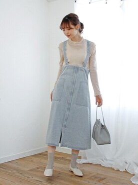 「クリスプ」｜「アイテム（その他シューズ）」を使った、Crispさん（レディース・161cm）の春コーディネート