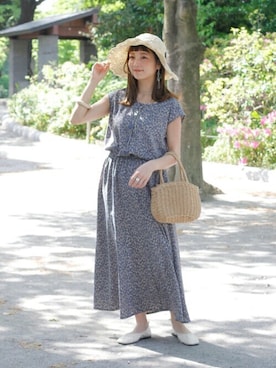 「Crisp」｜Crispさん（レディース・157cm）の春コーディネート