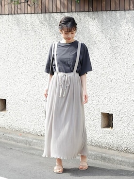 Crispさん（レディース・161cm）の夏コーディネート