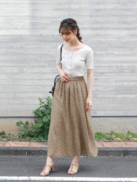 Crispさん（レディース・161cm）の夏コーディネート