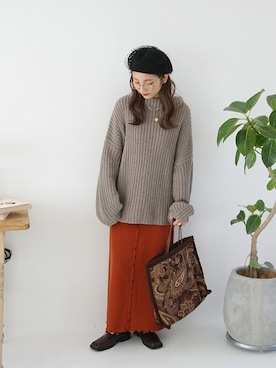 「Crisp」｜Crispさん（レディース・157cm）の秋コーディネート