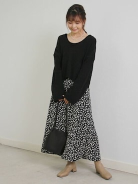 「Crisp」｜Crispさん（レディース・161cm）の秋コーディネート