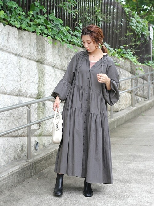 Crisp Crisp Official Crispのワンピースを使ったコーディネート Wear Crisp Crisp Official Crispのワンピースを使ったコーディネート Wear