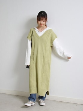 Crispさん(レディース・161cm)の冬コーディネート