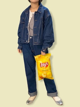 「denimondenim」｜マイカさん（レディース・150cm）の春コーディネート