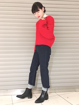 AKANE（jeanasis）さん（レディース・165cm）の秋コーディネート