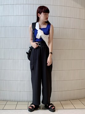 AKANE（jeanasis）さん（レディース・165cm）の夏コーディネート