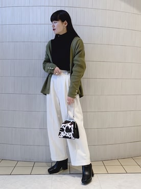 AKANE(jeanasis)さん(レディース・165cm)の冬コーディネート