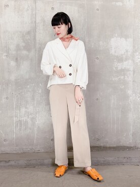 AKANE（jeanasis）さん（レディース・165cm）の春コーディネート